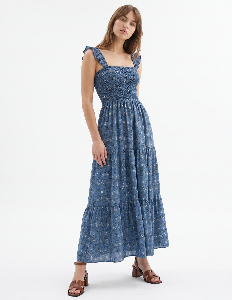 Vestido largo casual para mujer 3