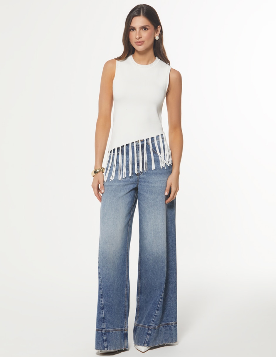 Blusa sin manga para mujer 3