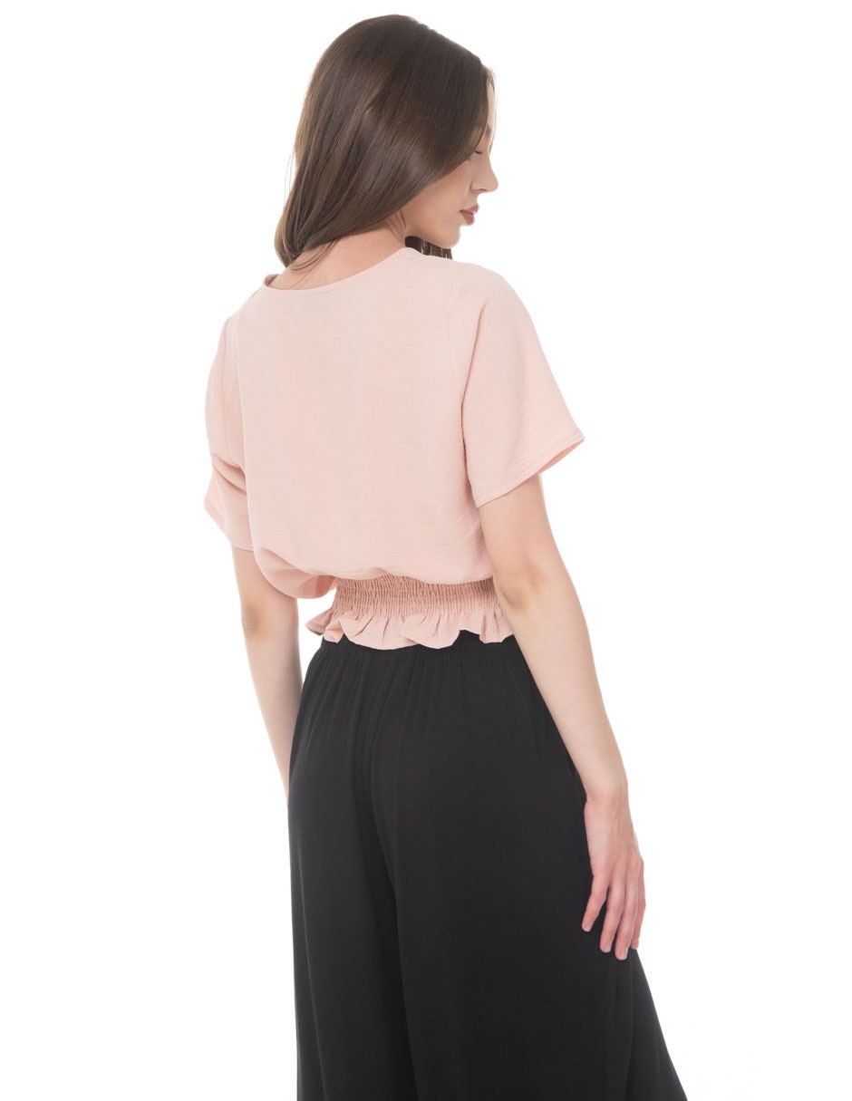 Blusa manga corta para mujer 2