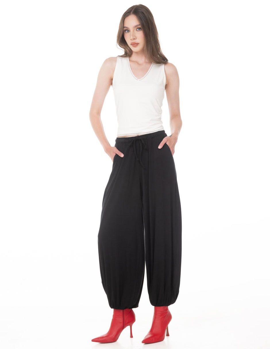 Pantalón regular para mujer 4
