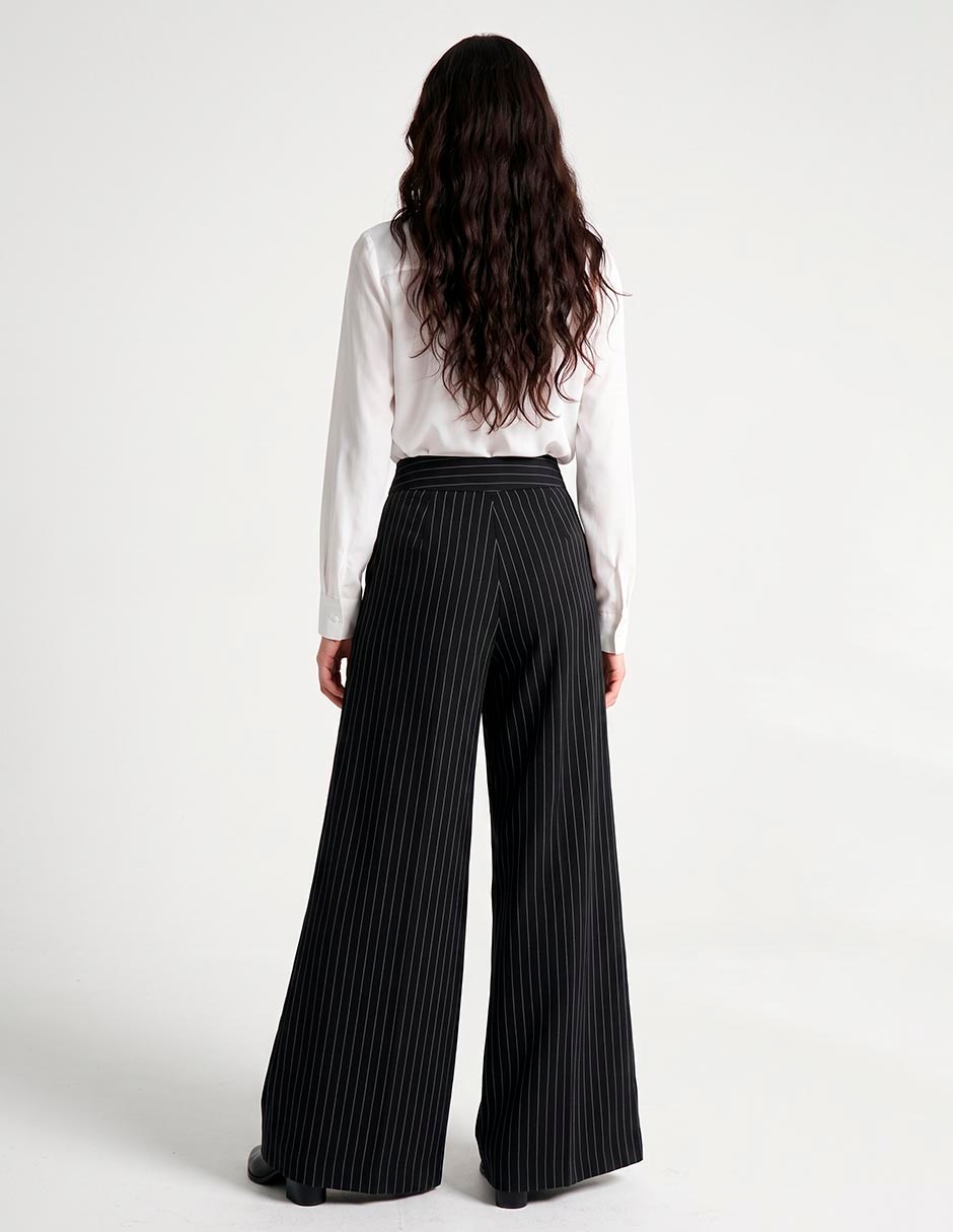 Pantalón relaxed wide leg para mujer 3