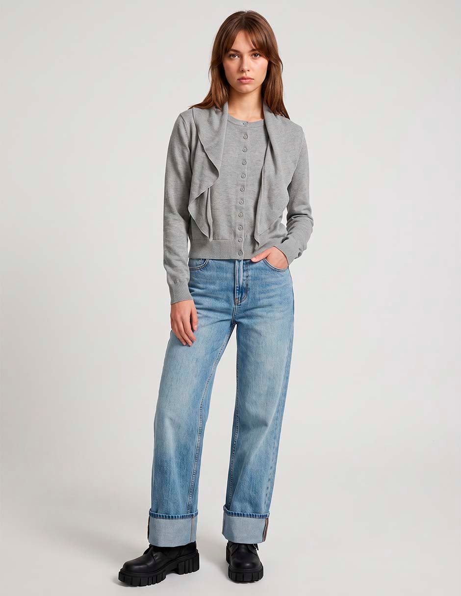 Suéter cuello redondo para mujer Suéter cuello redondo para mujer