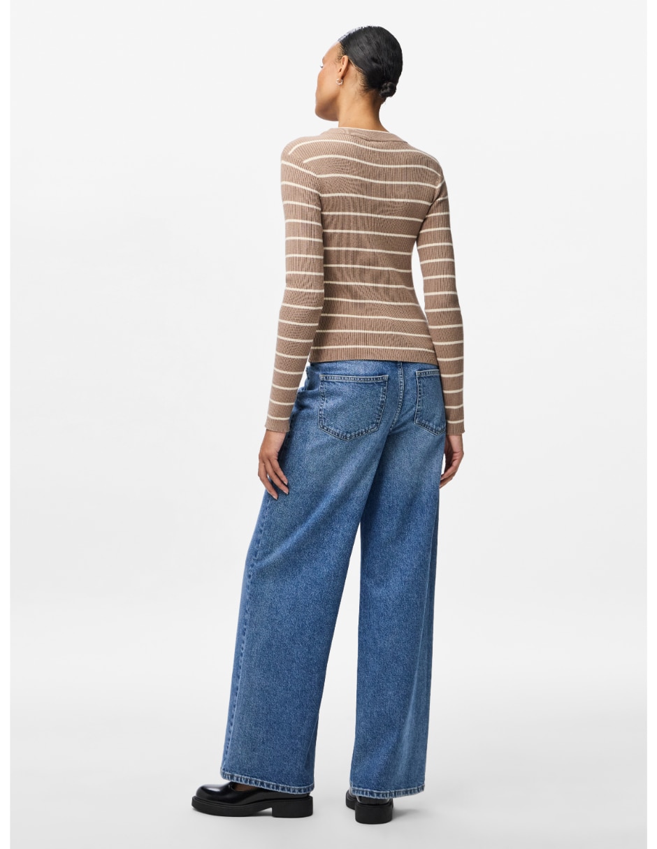 Suéter cuello redondo para mujer 2