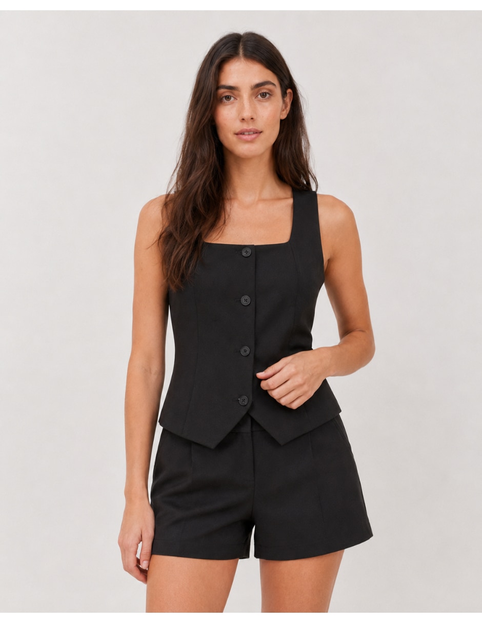Chaleco PIECES para mujer