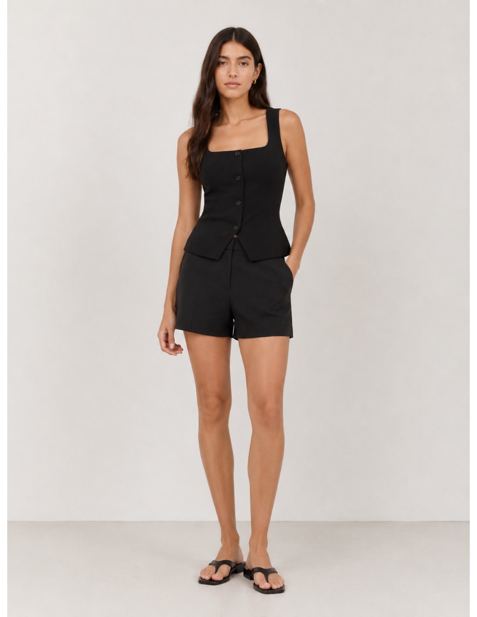 Chaleco PIECES para mujer