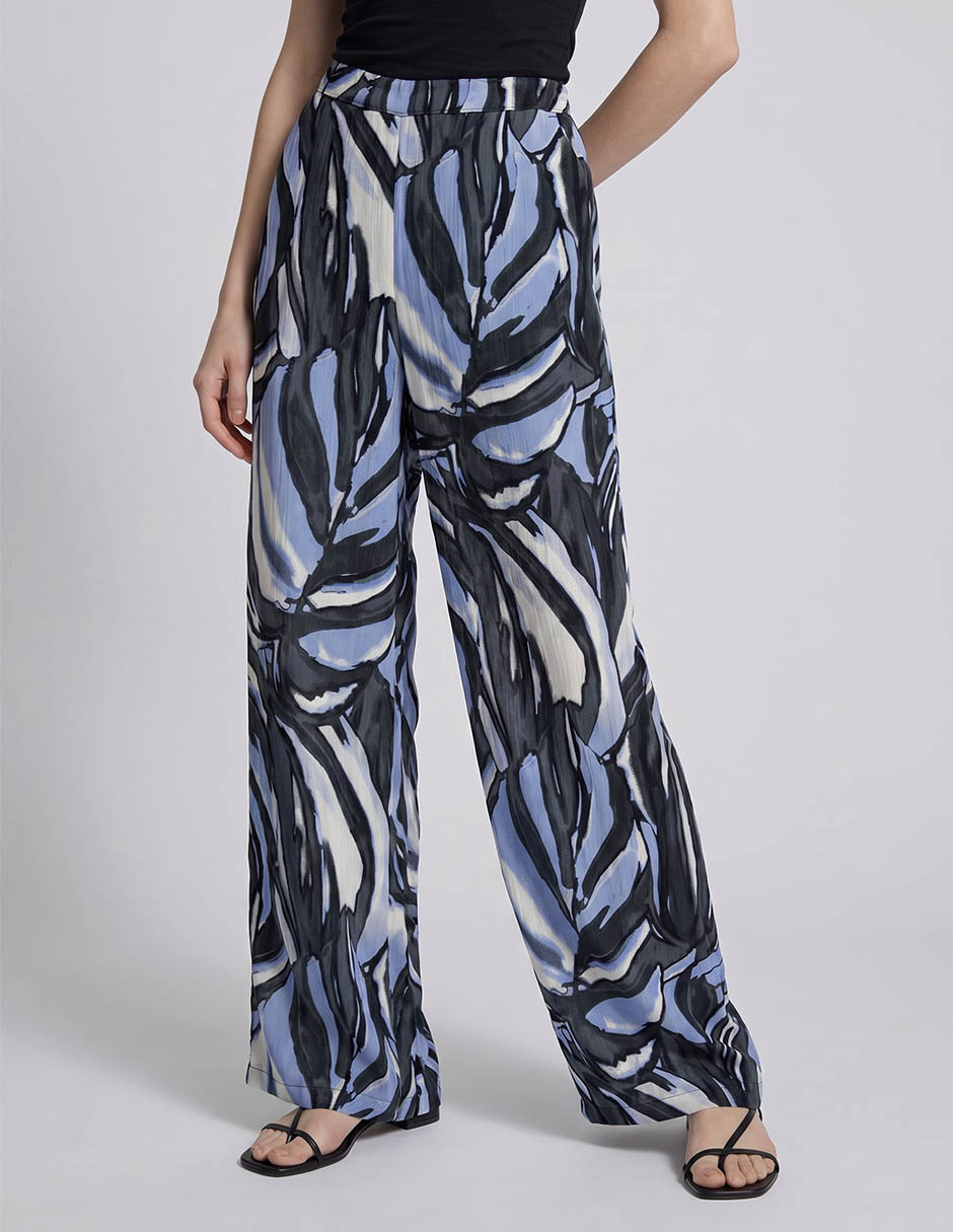 Pantalón easy pant wide leg para mujer Pantalón easy pant wide leg para mujer