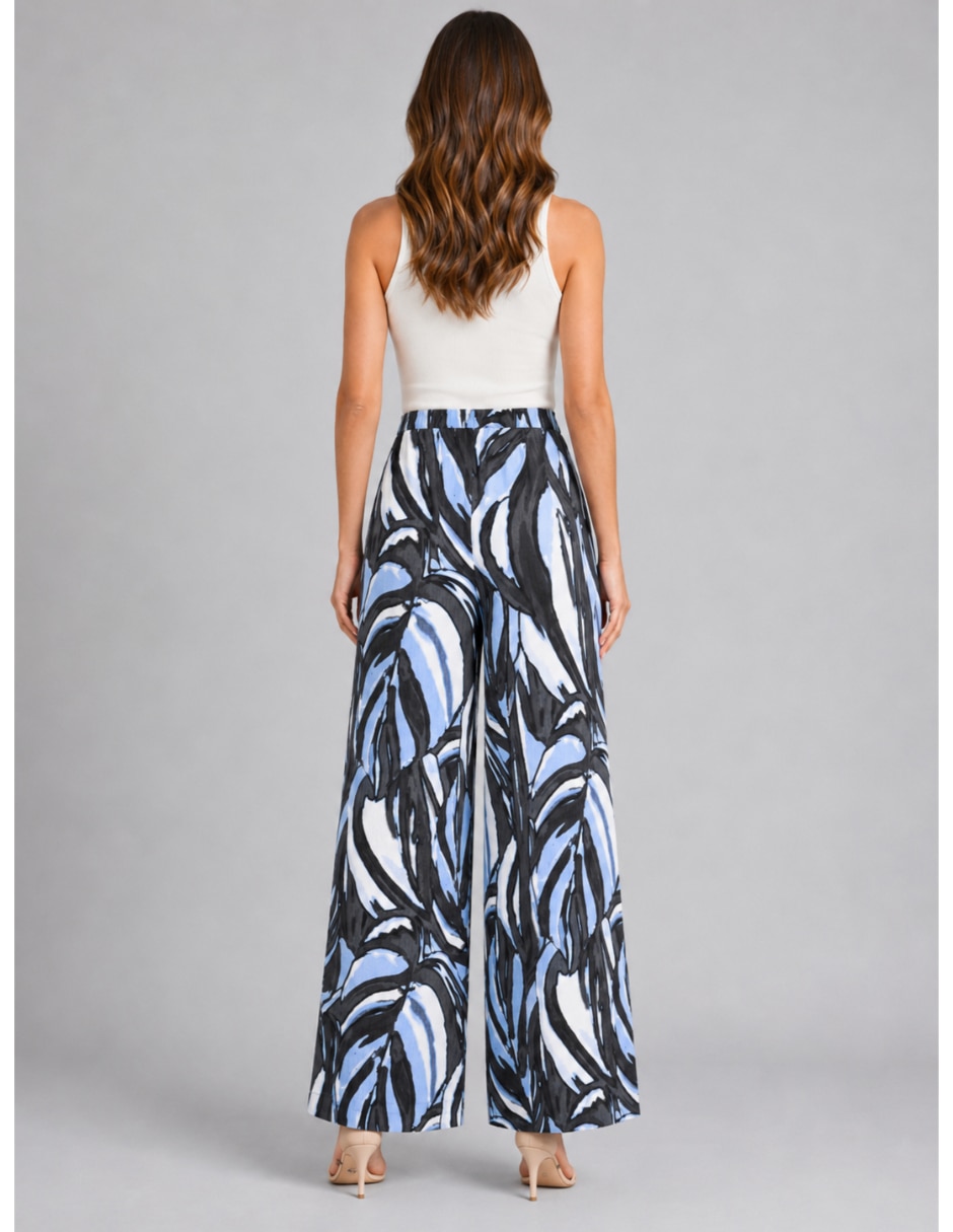 Pantalón wide leg para mujer 4