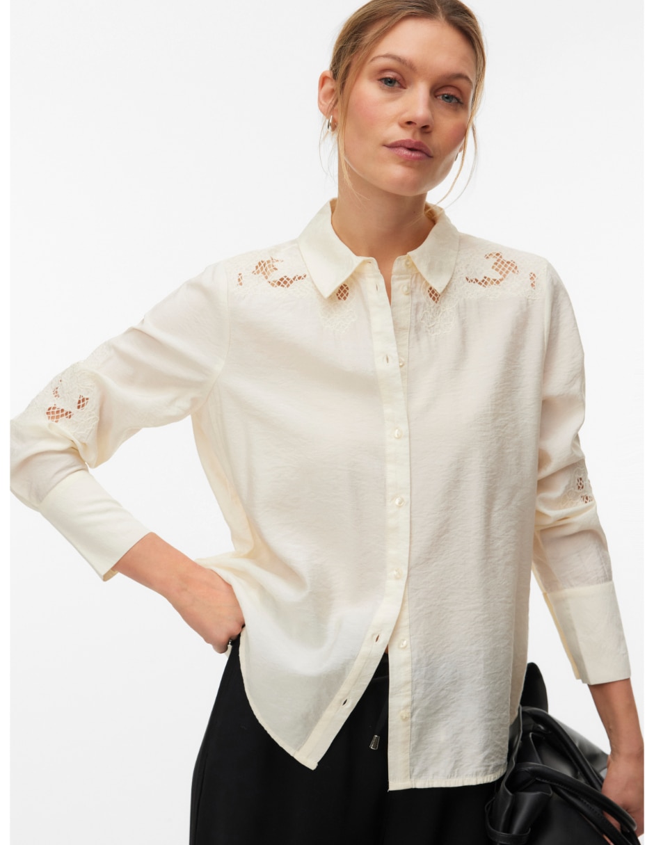 Camisa manga larga para mujer Camisa manga larga para mujer