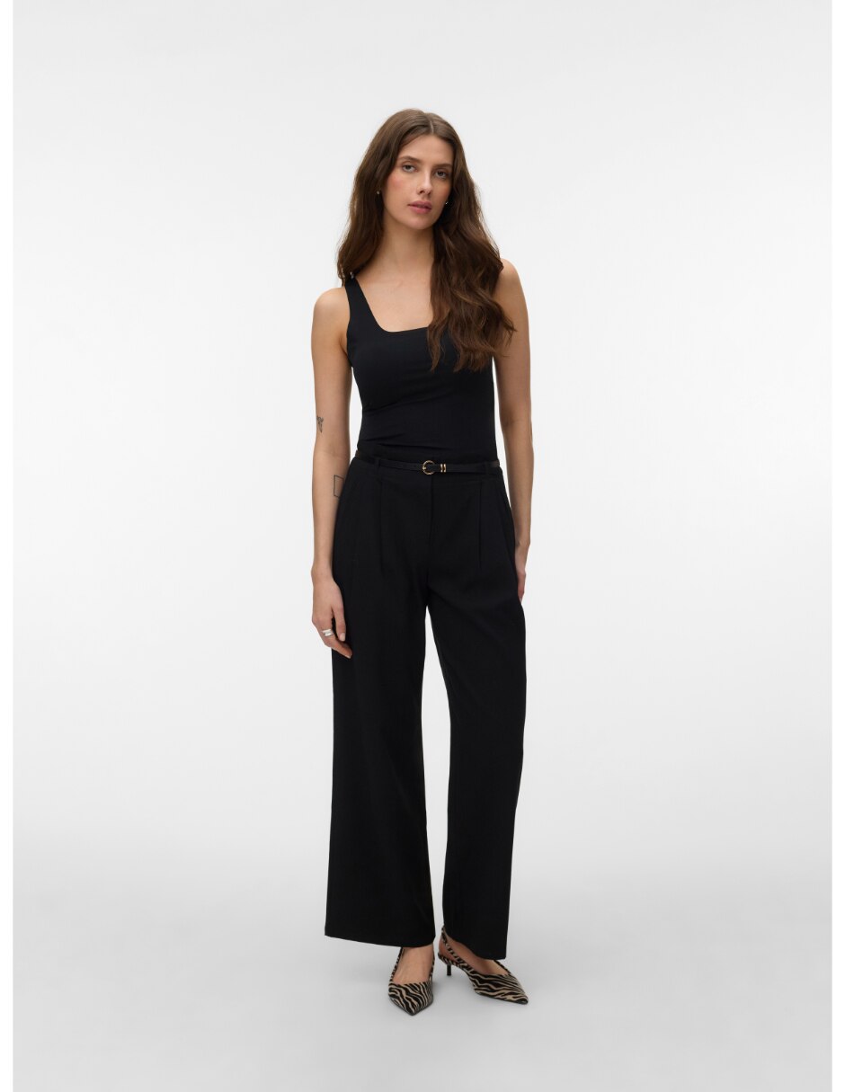 Pantalón easy pant wide leg para mujer 4