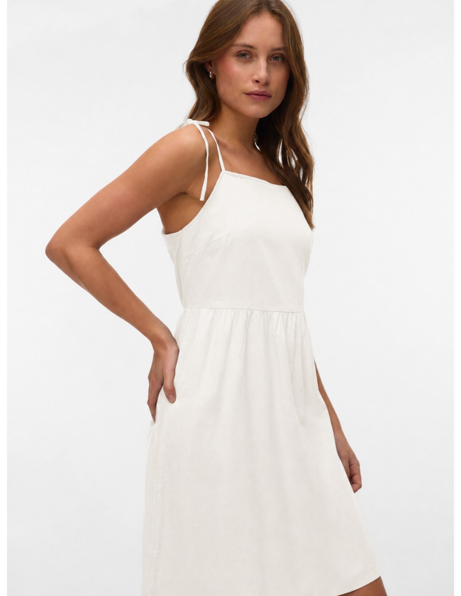 Vestido a la rodilla casual para mujer 1