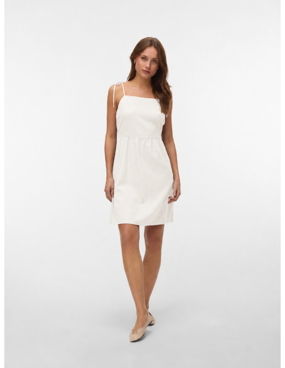 Vestido a la rodilla casual para mujer 4