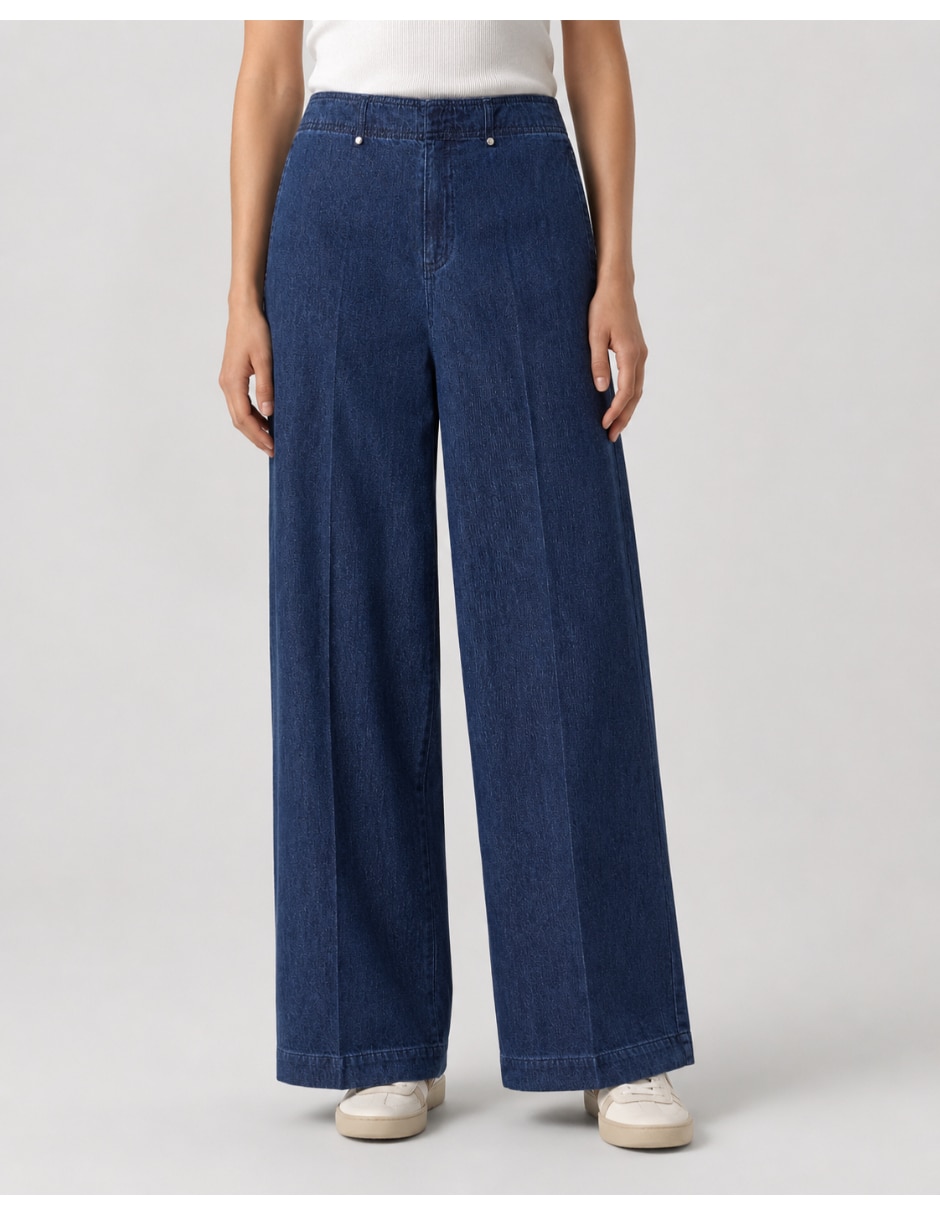 Jeans wide leg para mujer