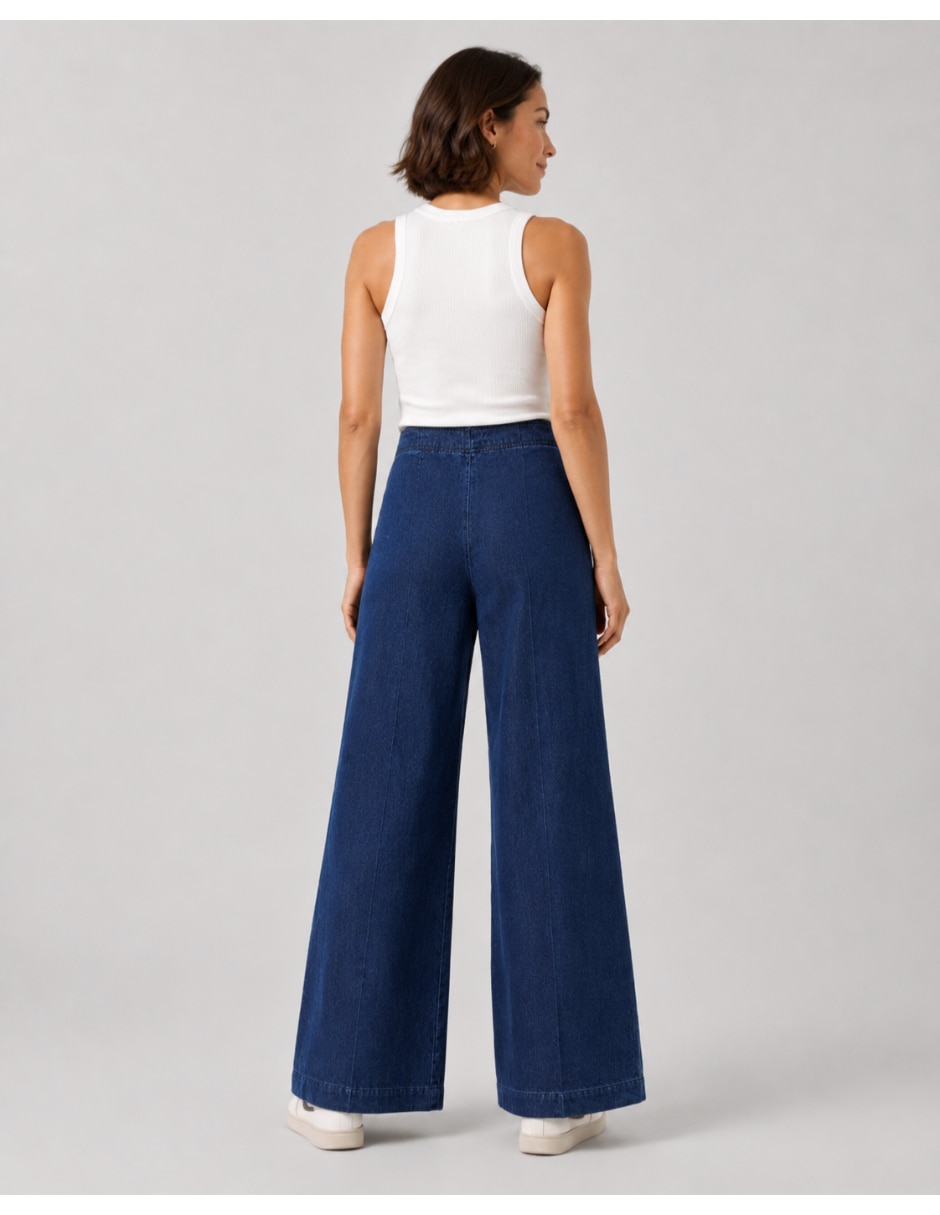 Jeans wide leg para mujer 3