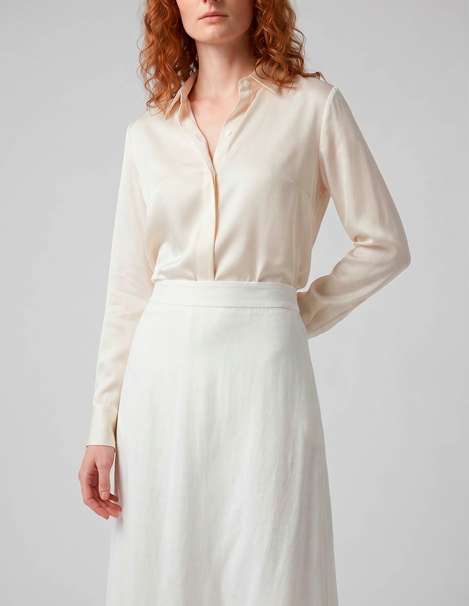 Falda crop con pretina 3