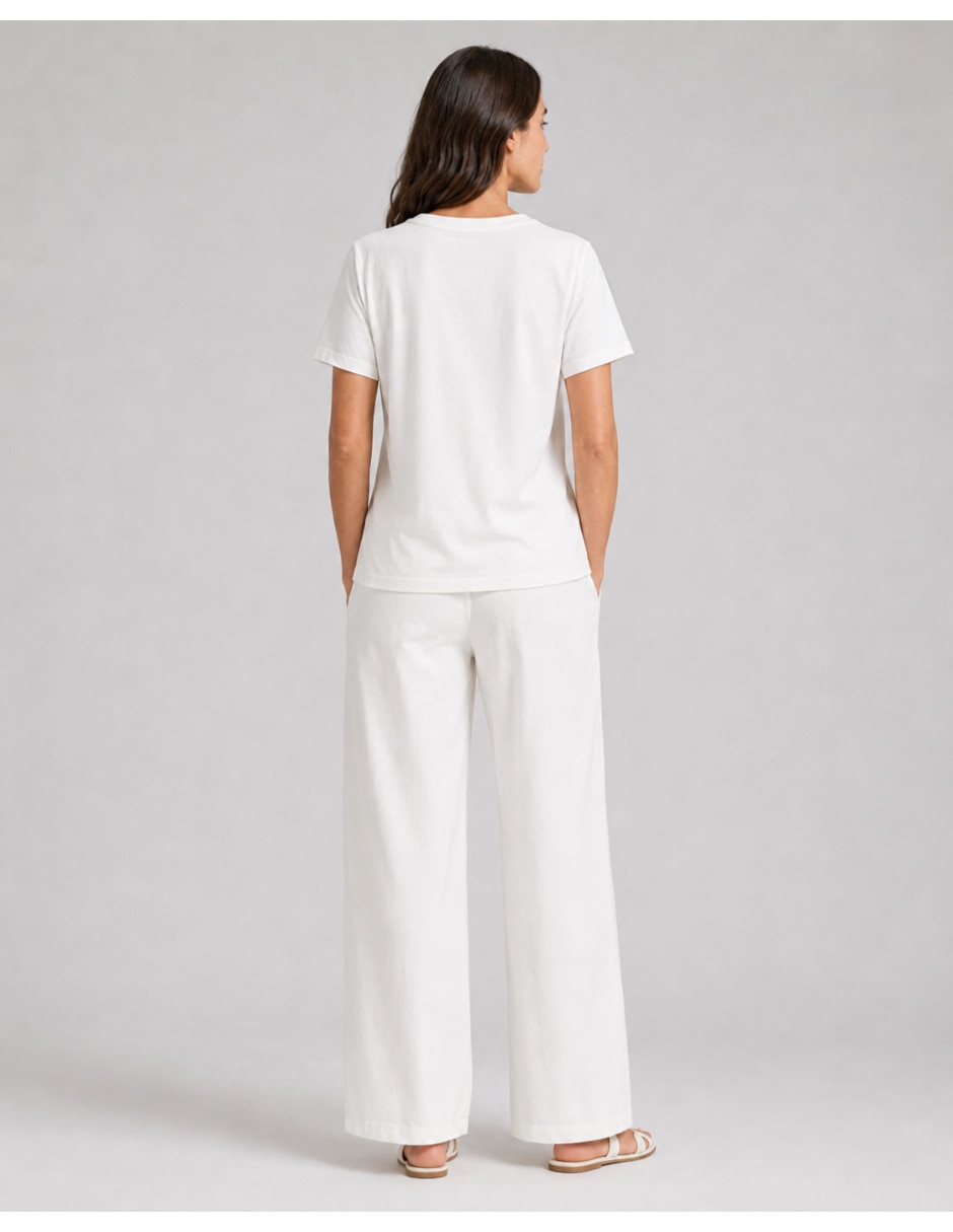 Playera manga regular para mujer 2