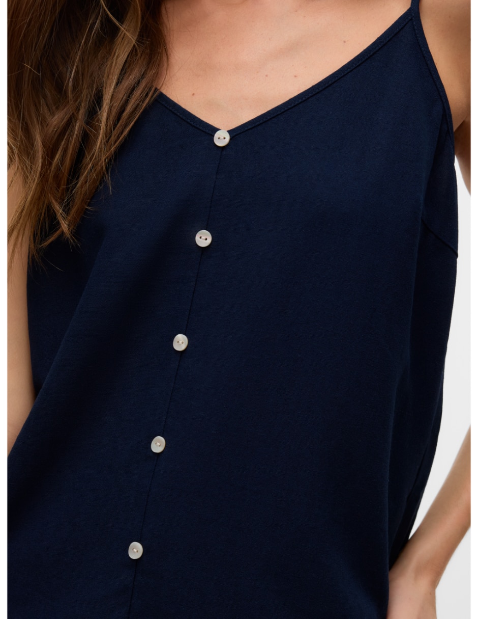 Top cuello V tirante ajustable 4