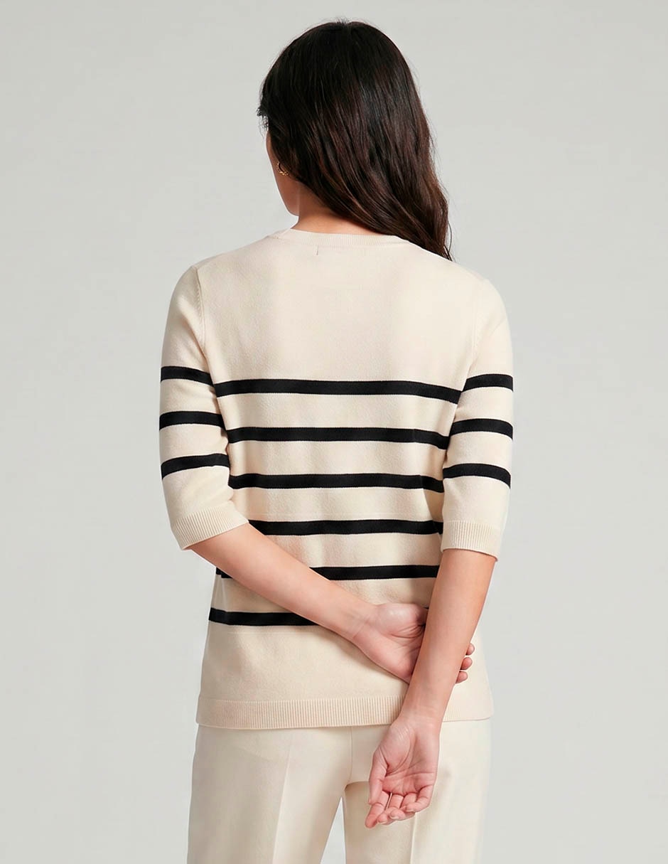 Suéter vero moda cuello redondo para mujer