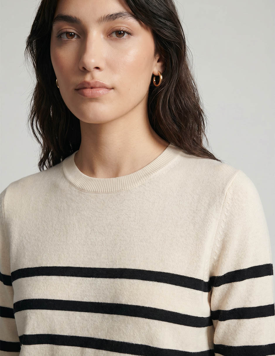 Suéter vero moda cuello redondo para mujer