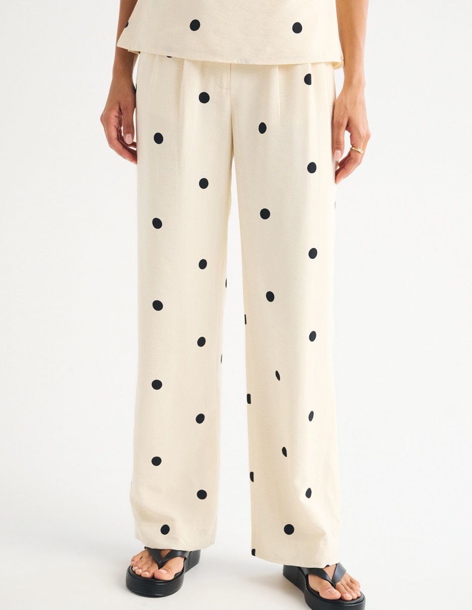 Pantalón amplio para mujer 7