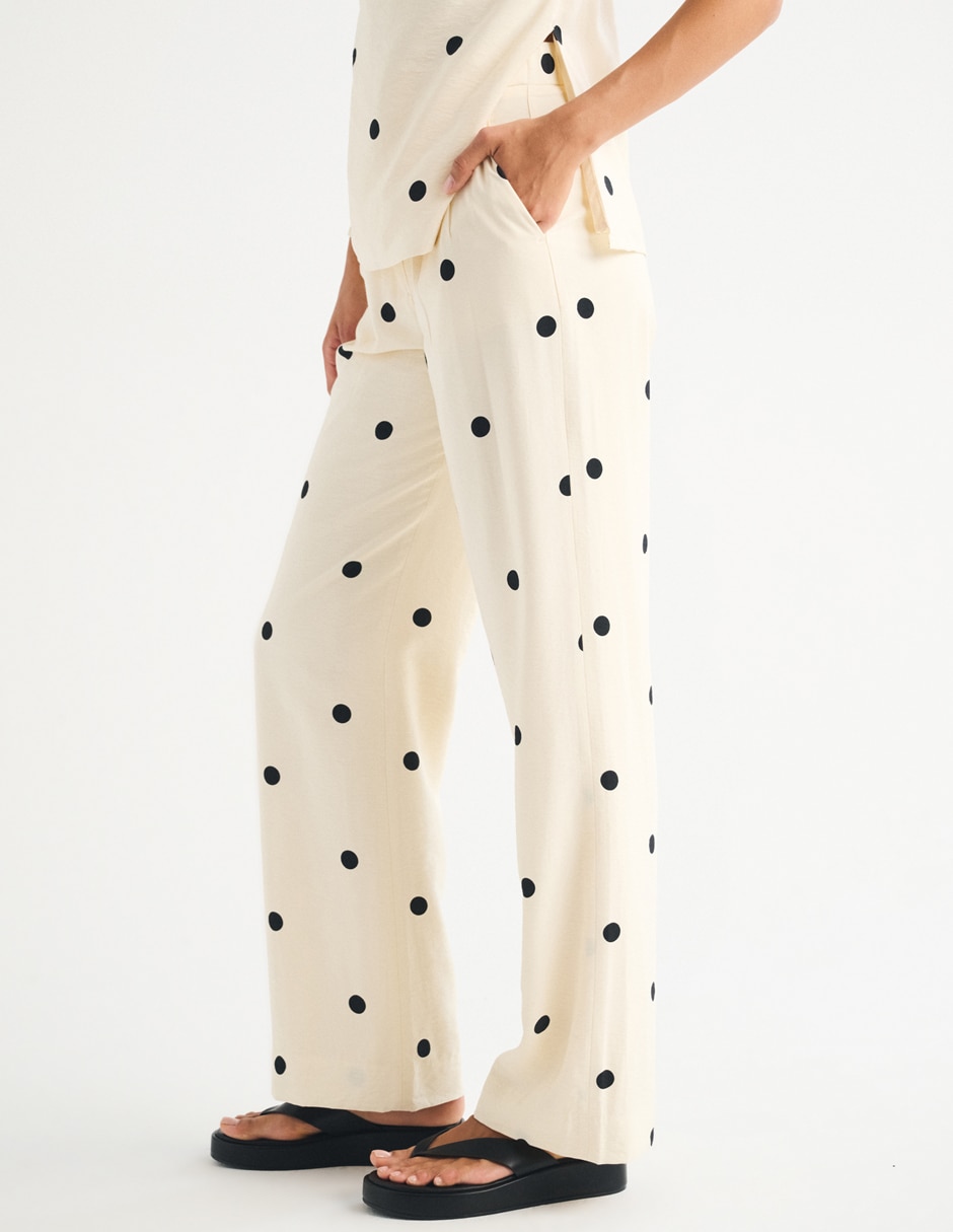 Pantalón amplio para mujer 8