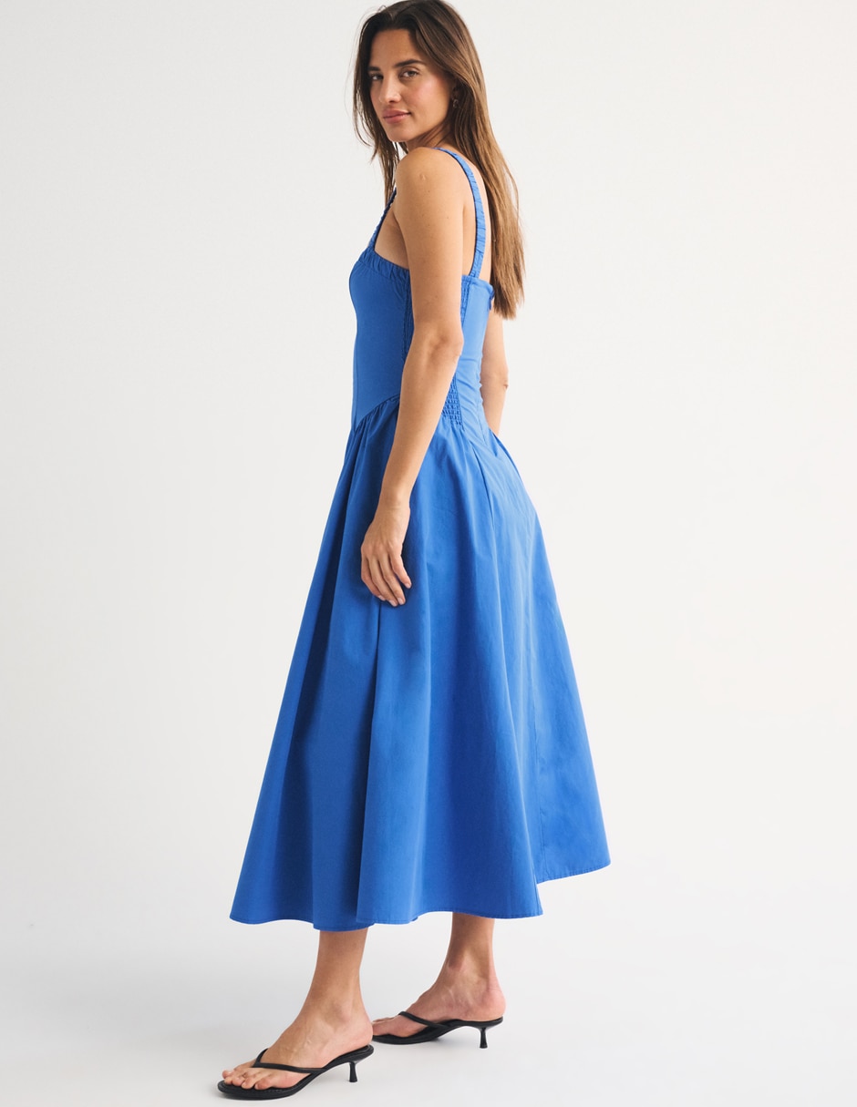 Vestido midi casual para mujer 4