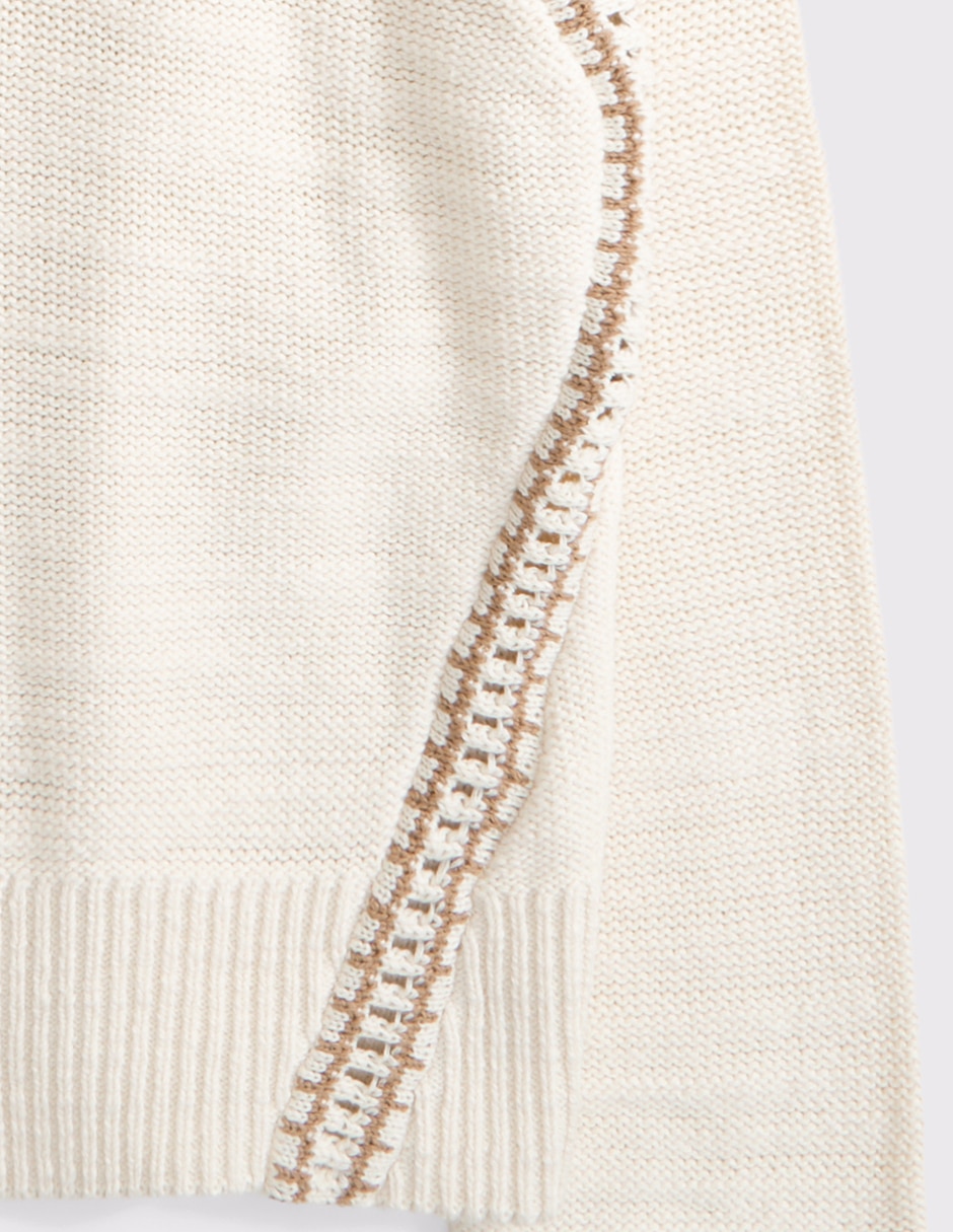Suéter cuello redondo para mujer 3