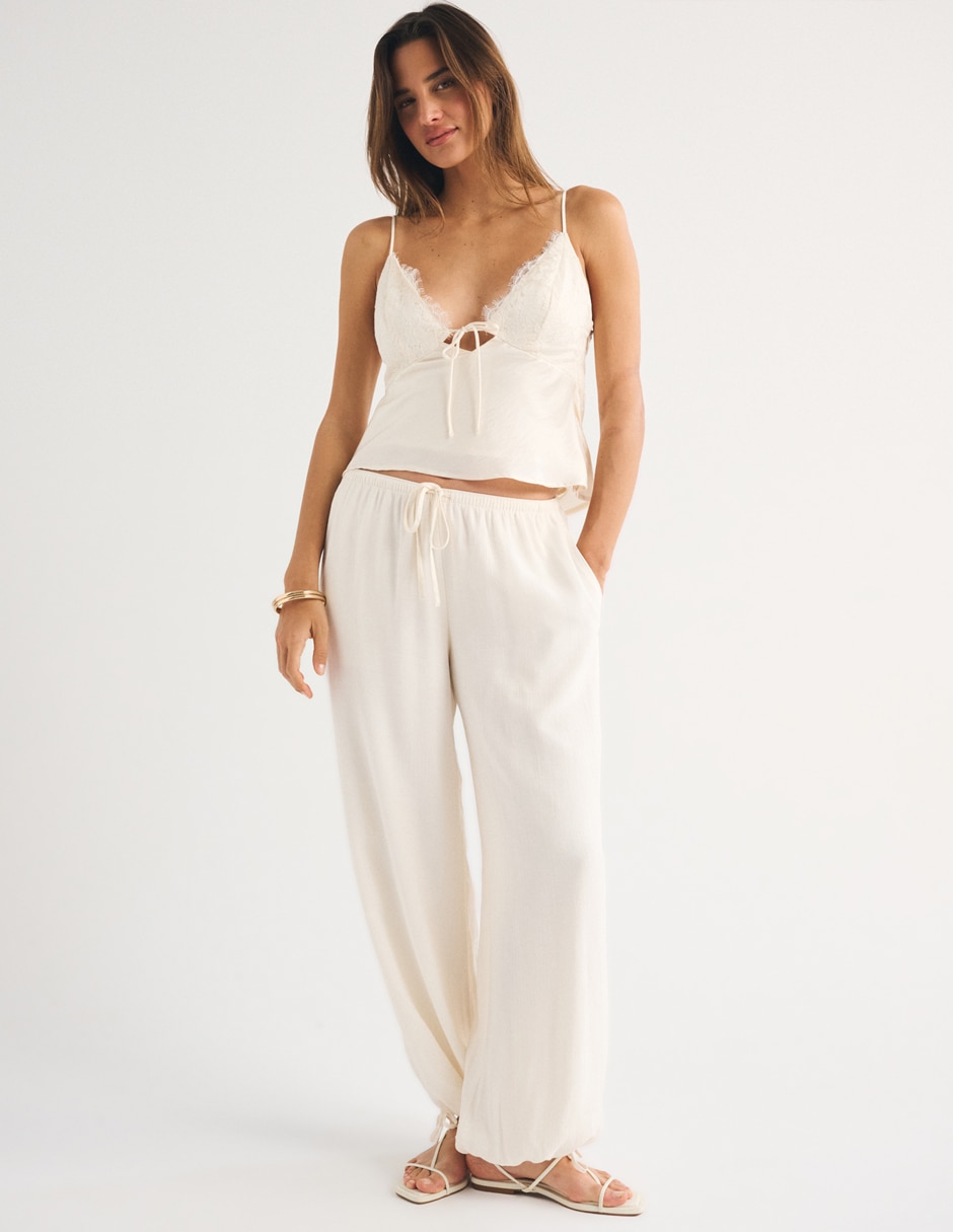 Pantalón regular para mujer 7