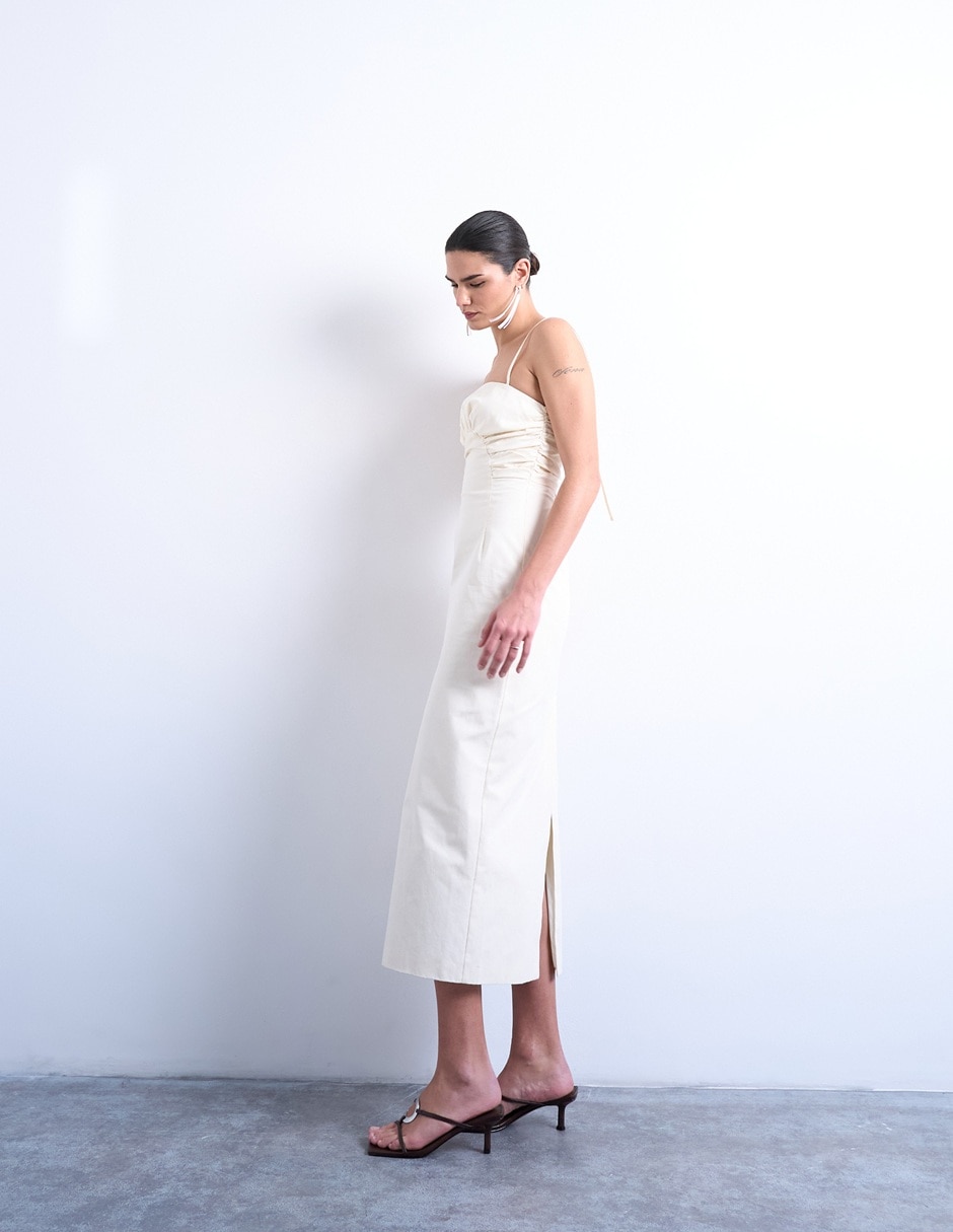 Vestido largo casual para mujer 4