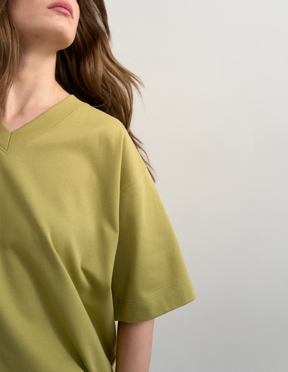 Playera manga 3/4 para mujer 3