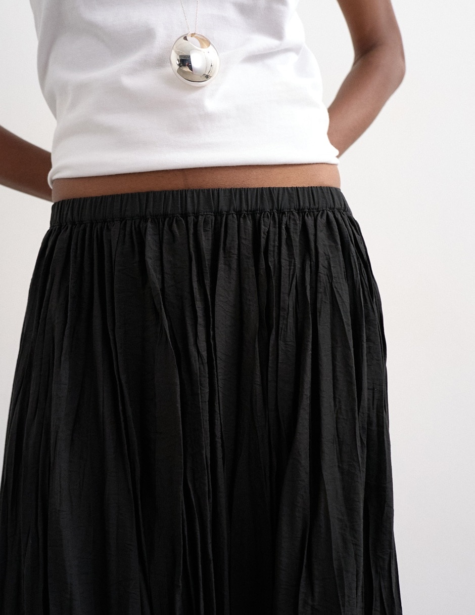 Falda largatopshop a la cintura 3