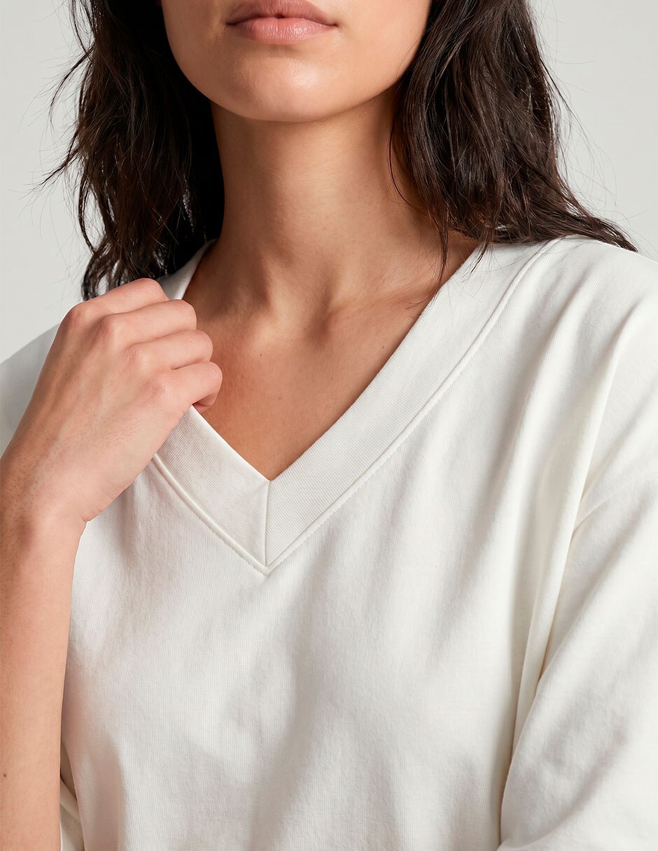 Playera Topshop manga 3/4 para mujer
