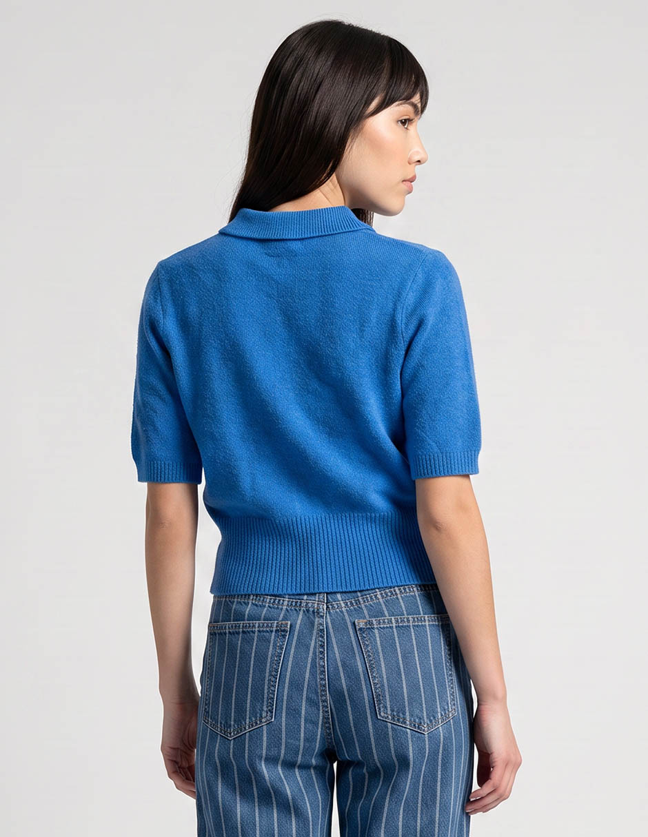 Blusa manga corta para mujer 3