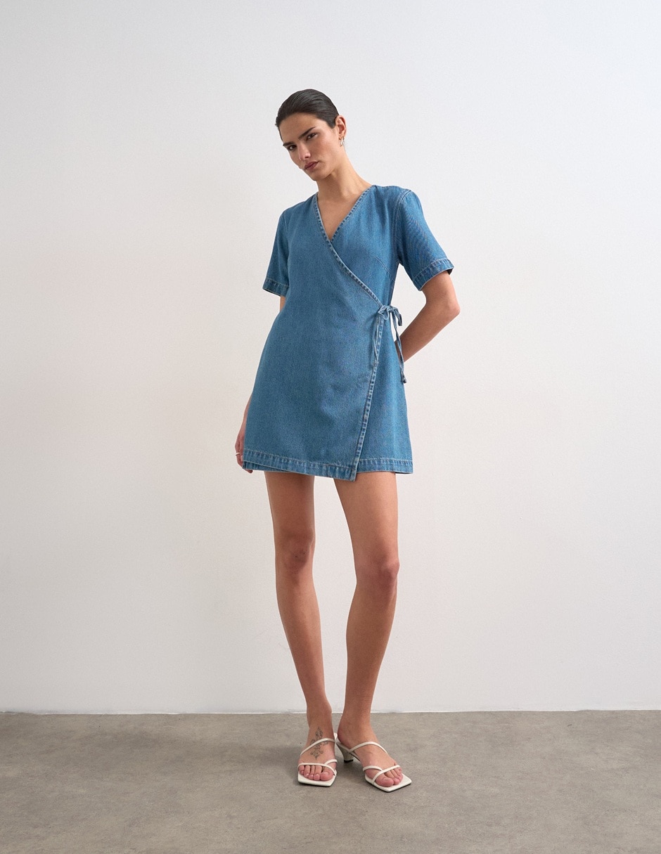 Vestido mini casual topshop para mujer