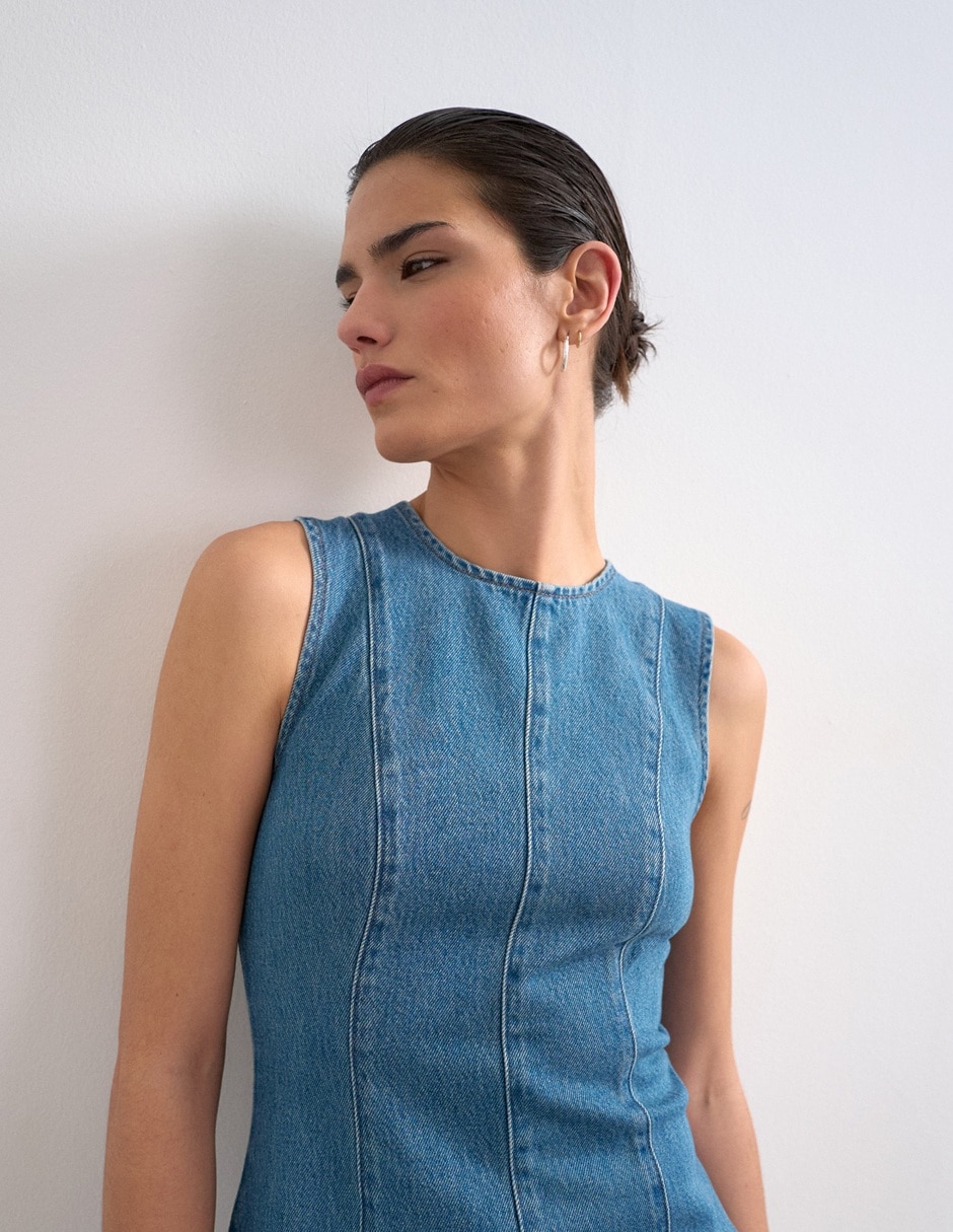 Vestido mini casual Topshop para mujer