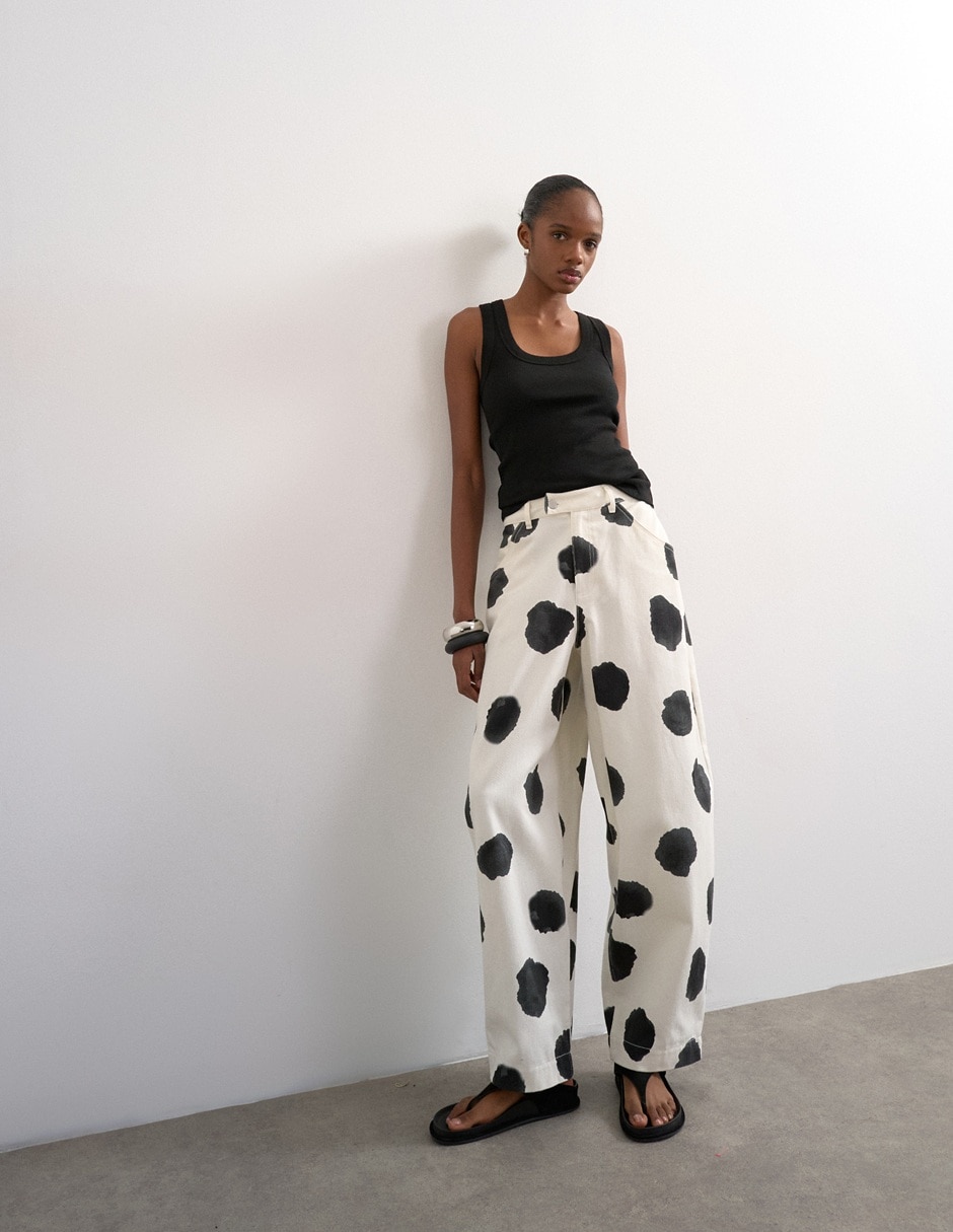 Pantalón amplio para mujer Pantalón amplio para mujer