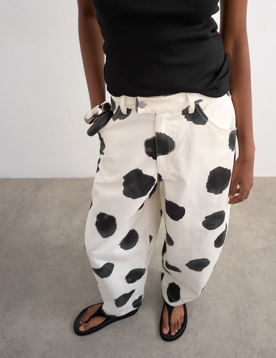 Pantalón amplio para mujer 2