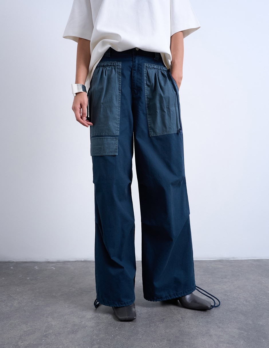 Pantalón cargo amplio para mujer 3