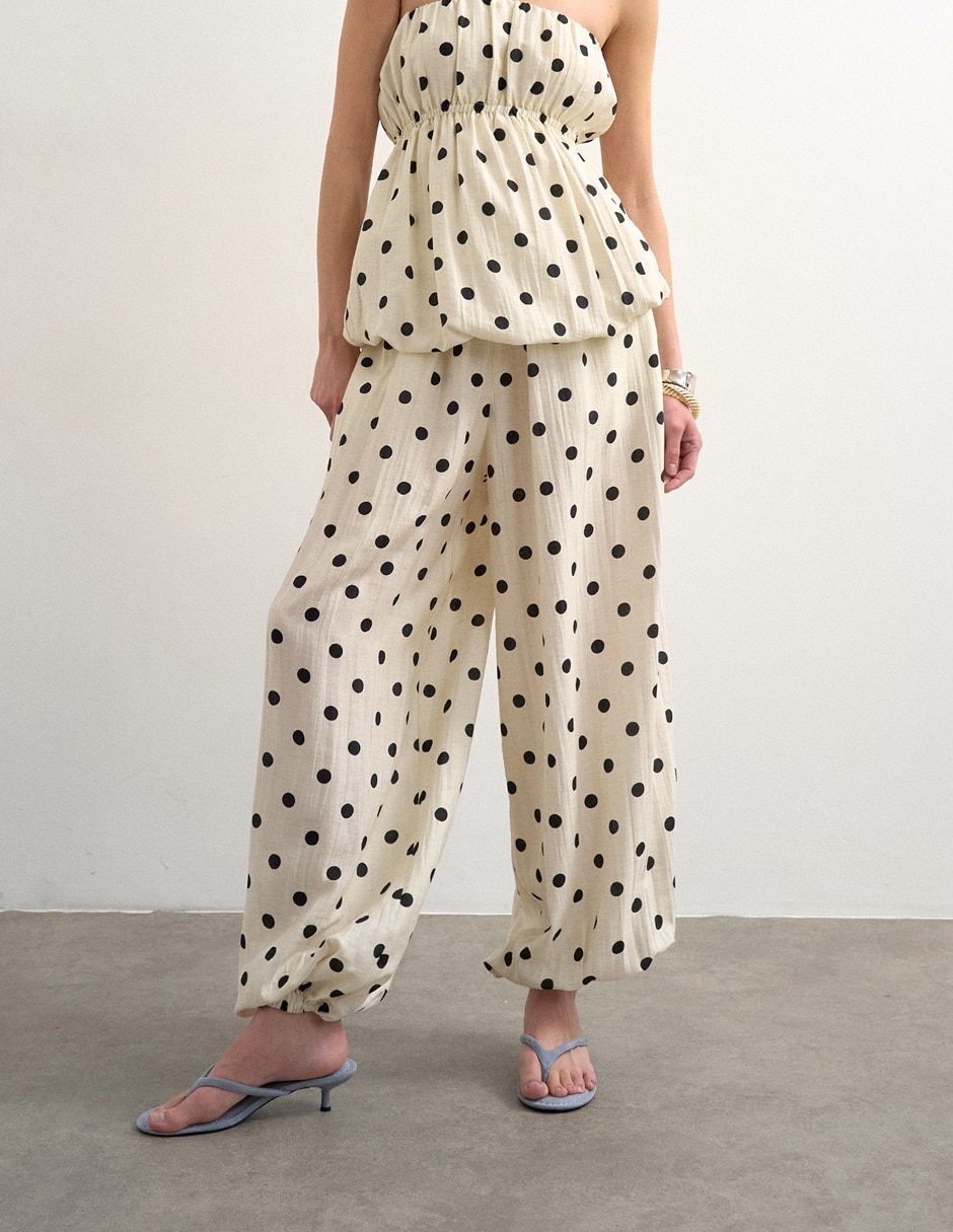 Pantalón amplio para mujer 3