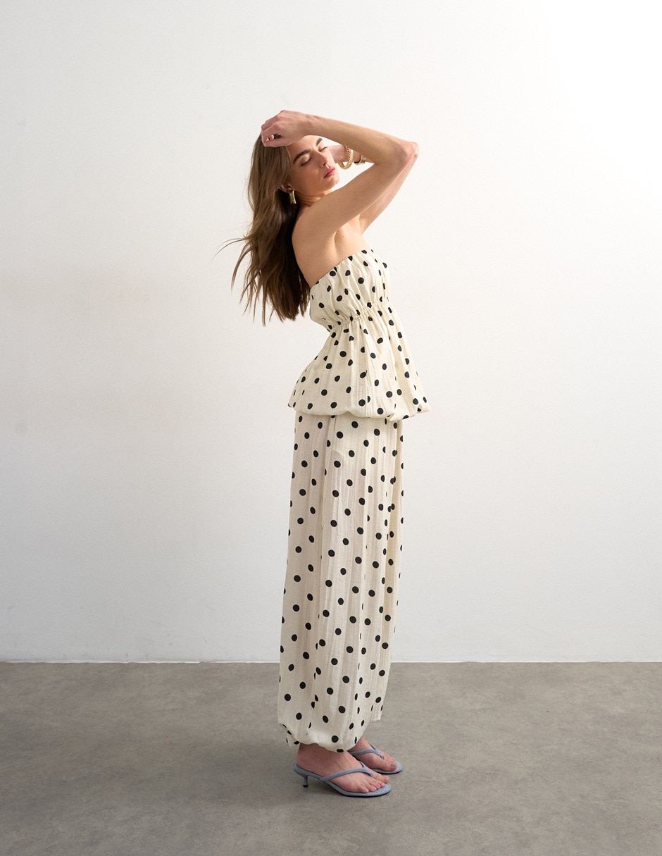 Pantalón amplio para mujer 5