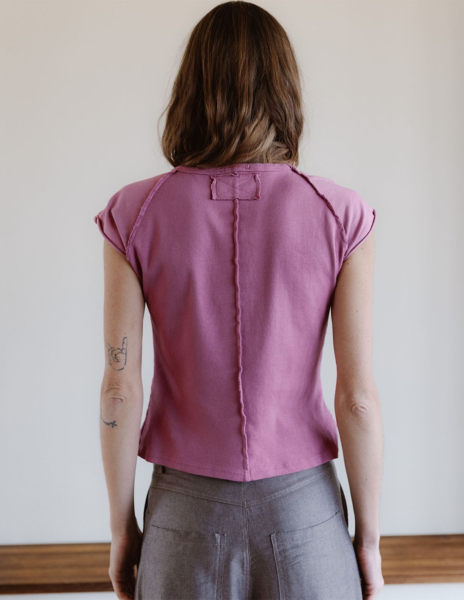 Blusa manga corta para mujer 3