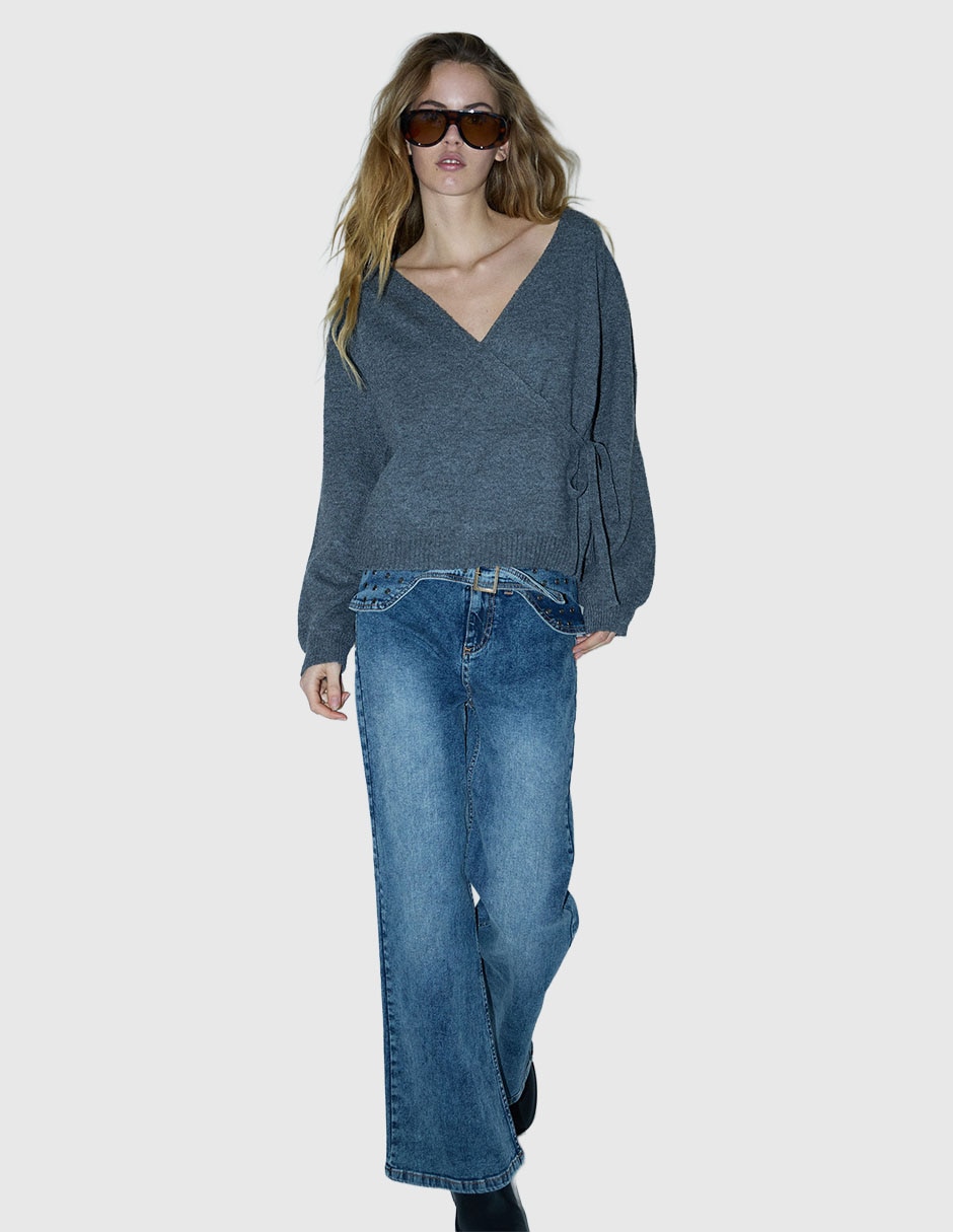 Jeans/Jegging/Jeans jogger Regular Slim Cintura RI-R5219171AZU SPRING 26 para mujer