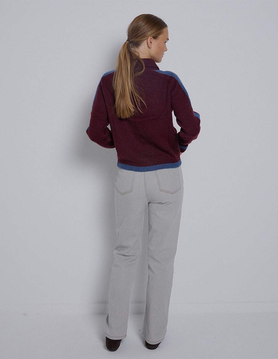 Jeans relaxed straight para mujer 2