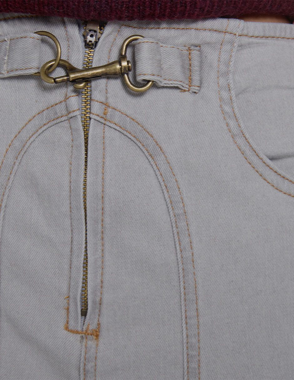 Jeans relaxed straight para mujer 4