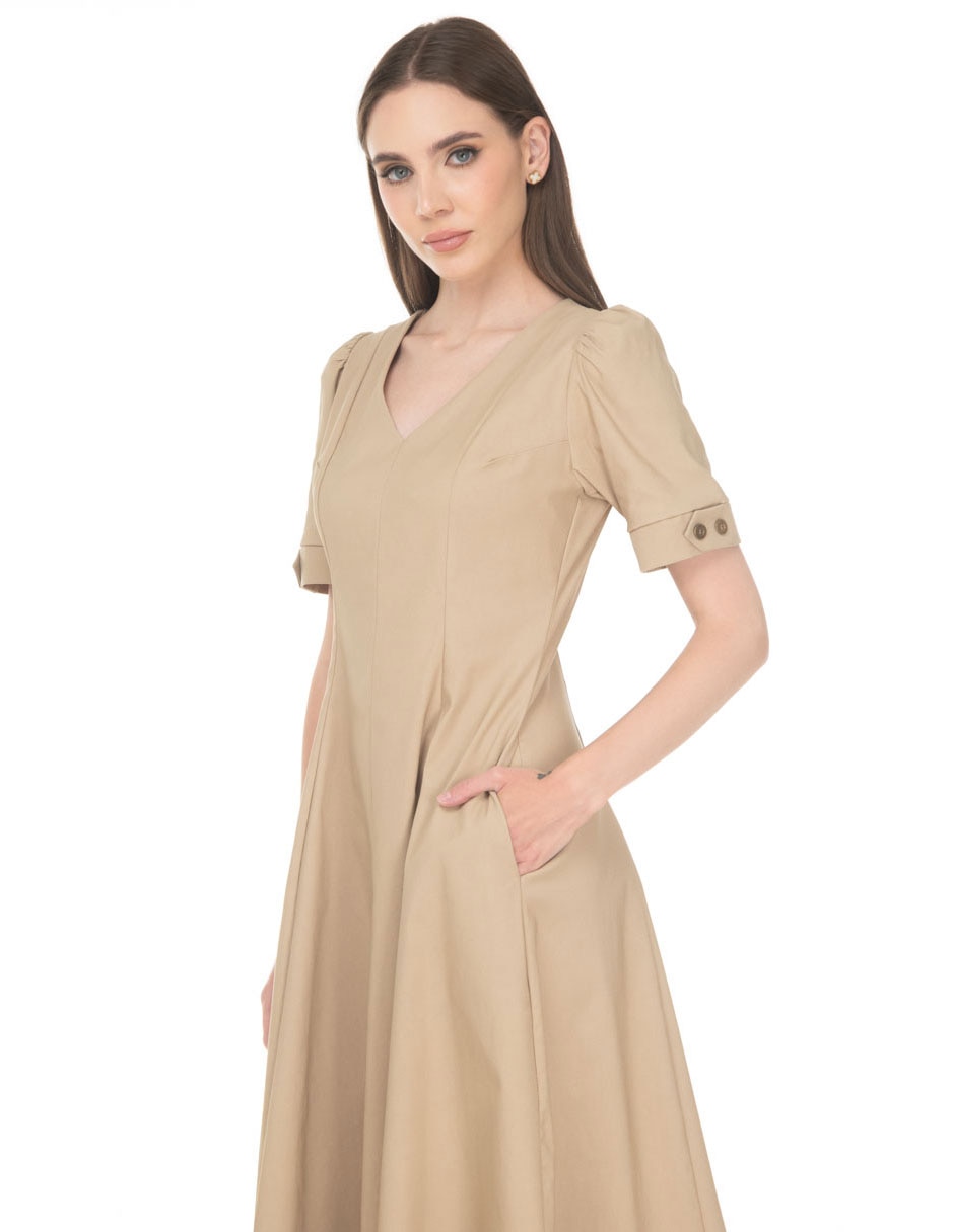 Vestido Midi Casual COLECCION AGOSTO para mujer 3