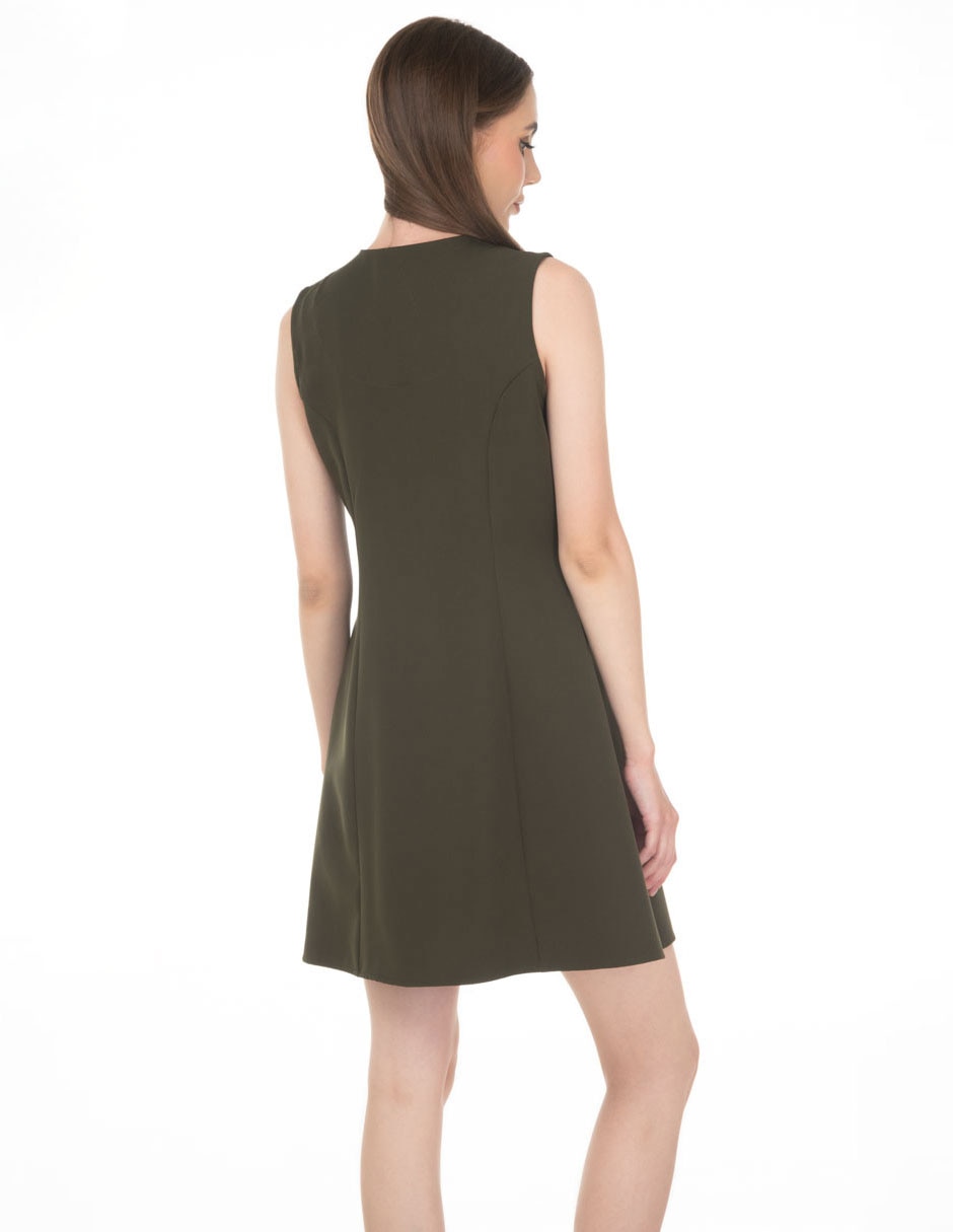 Vestido Corto Casual COLECCION AGOSTO para mujer 4