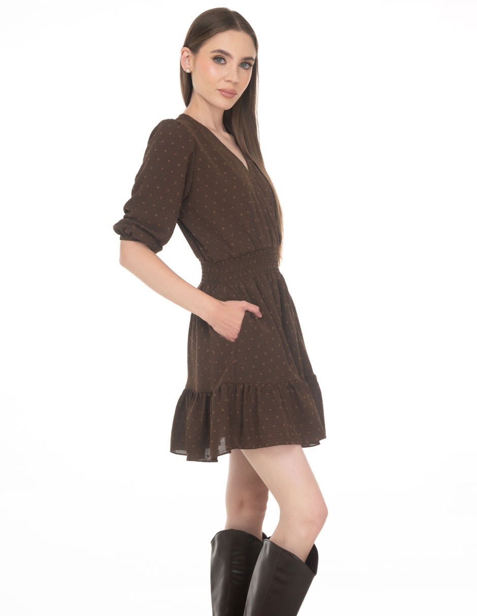 Vestido Corto Casual COLECCION AGOSTO para mujer Vestido Corto Casual COLECCION AGOSTO para mujer
