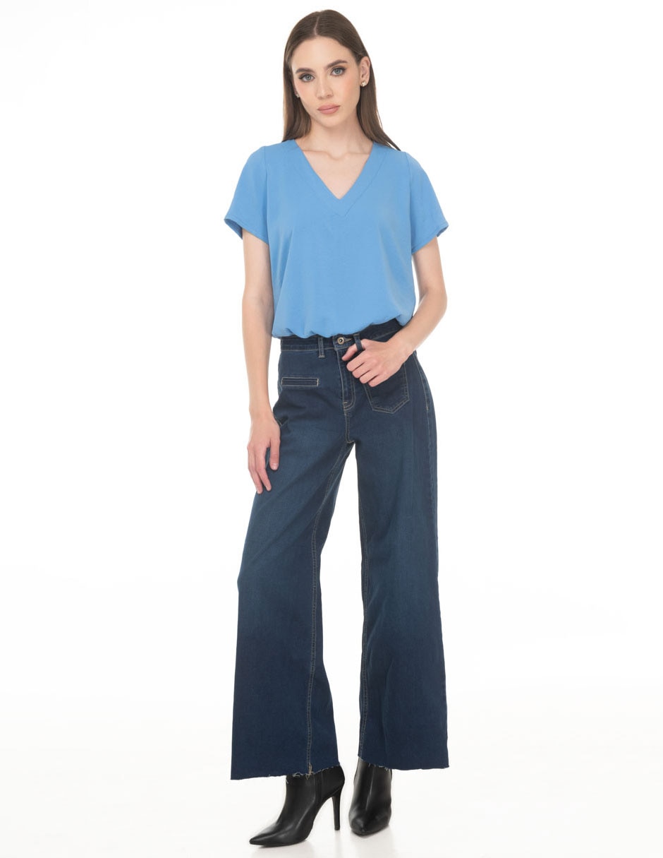 BLUSA COLECCION AGOSTO manga Corta para mujer 3