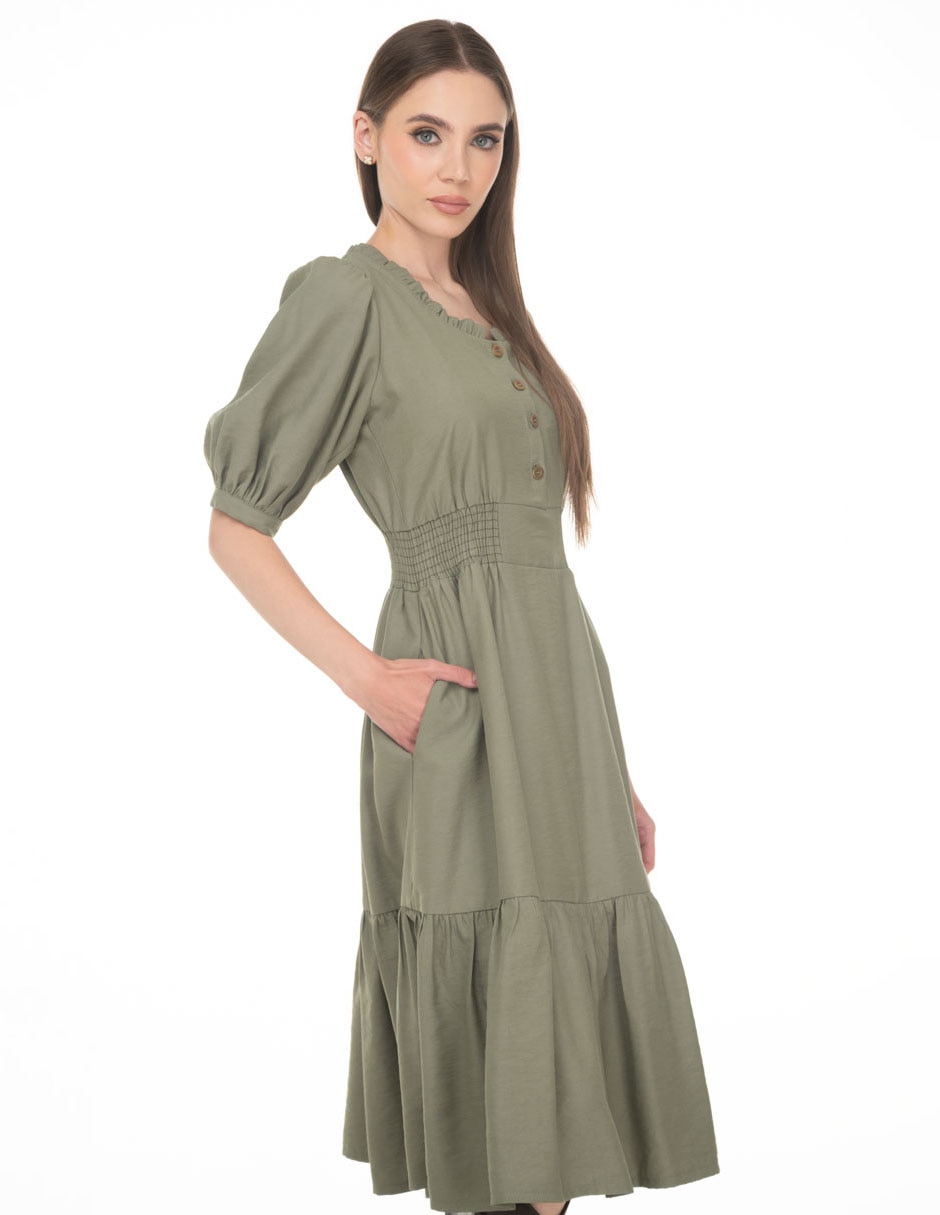 Vestido midi casual para mujer 3