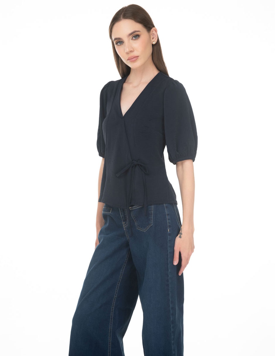 BLUSA COLECCION AGOSTO manga Al Codo para mujer BLUSA COLECCION AGOSTO manga Al Codo para mujer
