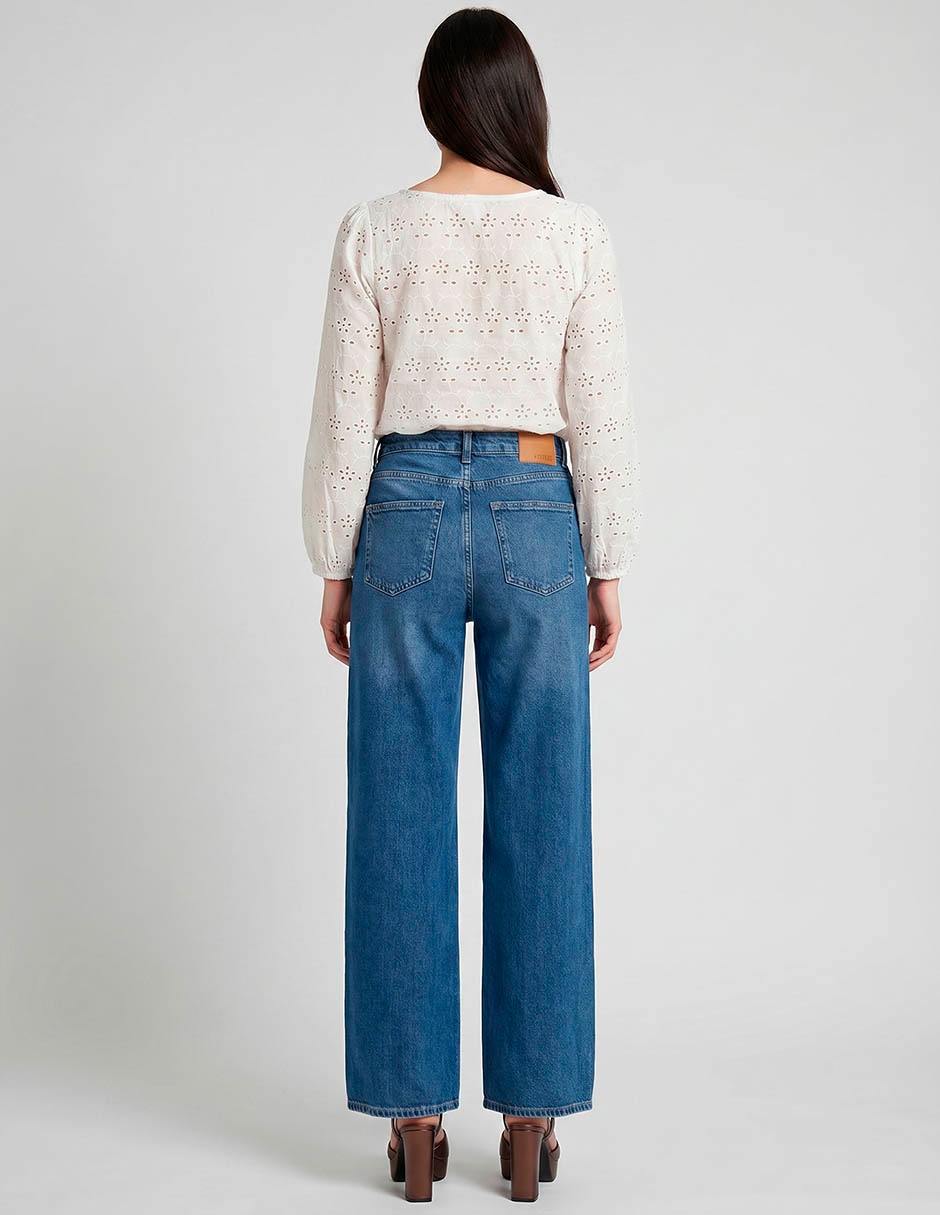 Jeans recto para mujer 2